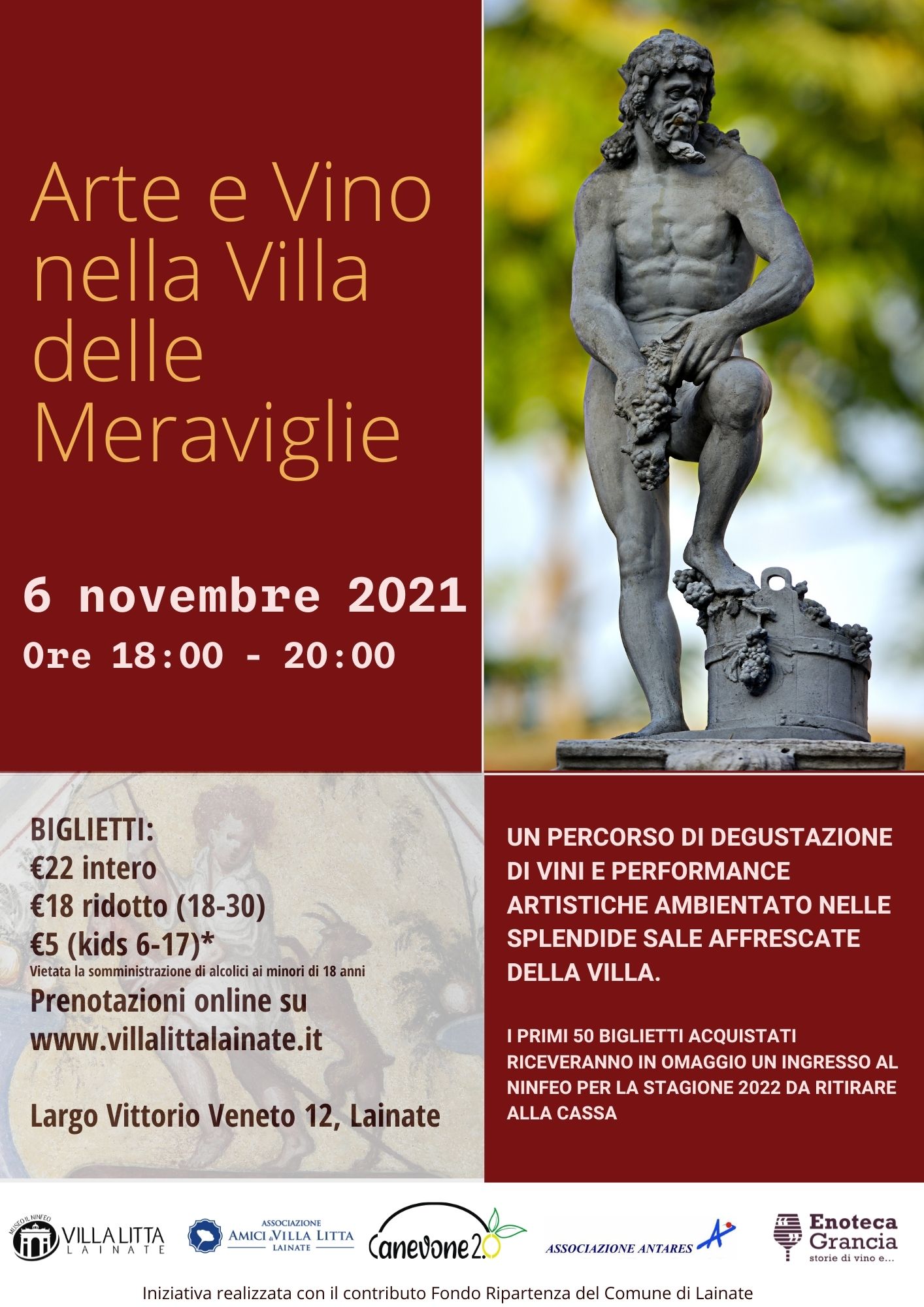 Art and Wine in the Villa of Wonders